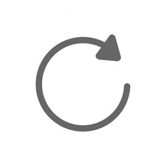 Reload Icon Illustration / ページの更新や再読み込みを示すアイコンイラスト	