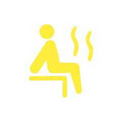 Sauna Icon / サウナアイコン（温泉・リラックス・健康）