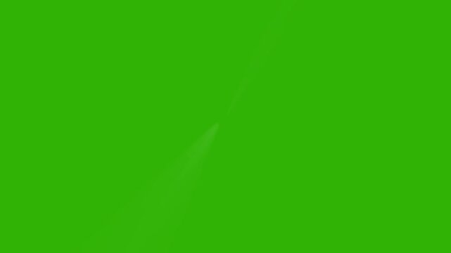 Light ray burst and optical glow &ndash; Chroma Key Green Screen 4K Loop