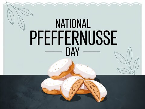 Celebrate national pfeffernusse day with a deliciously sweet and spiced cookie treat - Powered by Adobe