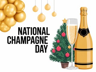 Celebrate national champagne day with festive bubbles and holiday cheer