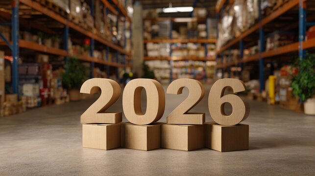 Planning for 2026 warehouse inventory management strategies in a modern industrial environment - Powered by Adobe