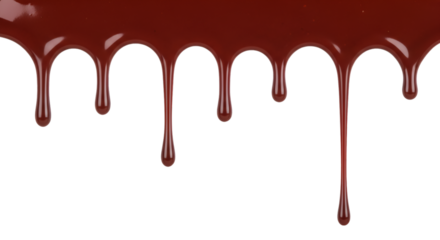 Red Liquid Dripping melting viscous