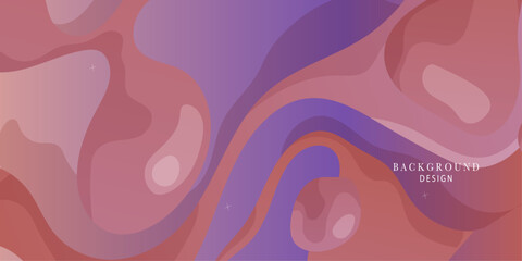 Abstract purple soft gradient wavy light liquid color 
