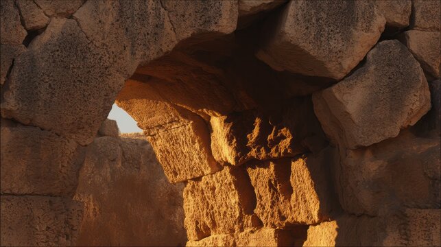 Central keystone of a historic stone archway supporting lateral weight, ideal for architecture portfolios and renovation showcases.