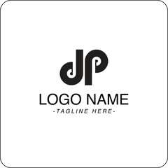 Vector Illustration letter dp Logo for business or finance