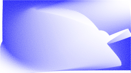 Abstract blue and white gradient background with smooth, flowing curves and soft light.