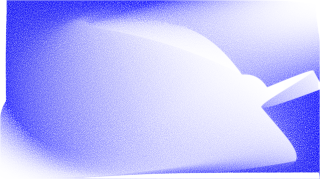 Abstract blue and white gradient background with smooth, flowing curves and soft light.