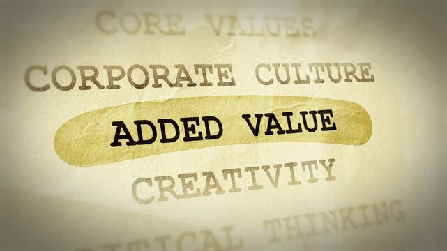 Added Value Text Highlight Animation &ndash; Documentary Style Effect