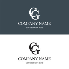 cg logo initial letter luxury royal logo. template symbol. modern golden luxury logo. abstract monogram vector letter mark brand fashion. icon  business monogram boutique font Clothing minimalist.