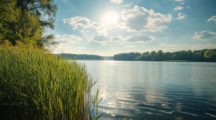 The cool breeze from the lake and the warmth of the sun create the perfect atmosphere for relaxation. How do you spend the day letting go of stress and enjoying the moment?