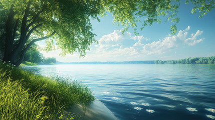 The cool breeze from the lake and the warmth of the sun create the perfect atmosphere for relaxation. How do you spend the day letting go of stress and enjoying the moment?