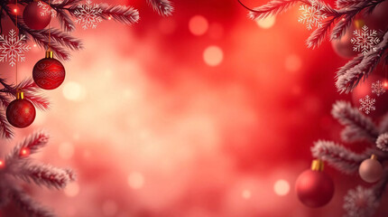 Elegant Christmas background template