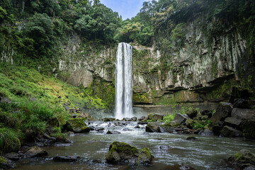 熊本県五老ヶ滝の風景