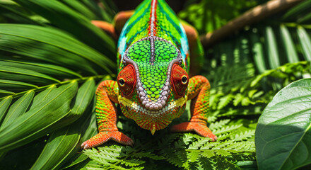 green dragon on a leaf