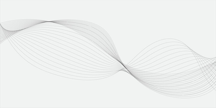 Wave flowing liquid line abstract background. Abstract background with business lines. Vector Illustration.