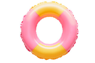 pink swimming ring