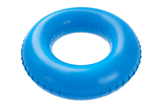 blue swimming circle