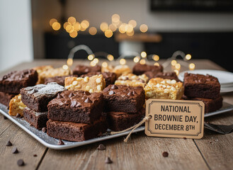 Decadent Chocolate & Blondie Brownies - National Brownie Day