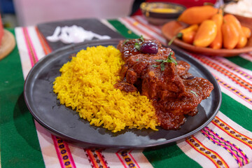 Traditional food from the regions of Peru.