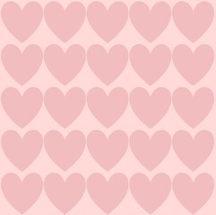 seamless pattern with hearts