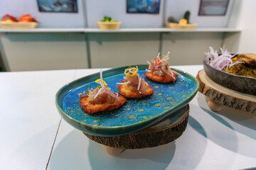 Traditional food from the regions of Peru.