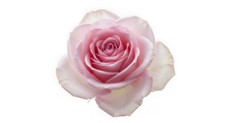Beautiful pink rose flower blossom