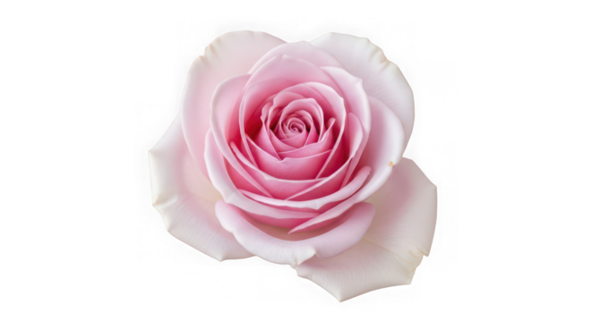 Beautiful pink rose for romantic concept
