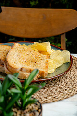 Hands Serving Food and Drinks at Breakfast Table – Brunch and Gastronomy Lifestyle Photography