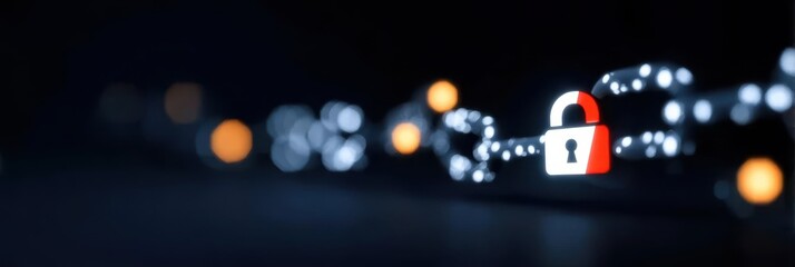 A glowing cluster of nodes maintaining isolation with certificate encryption and seamless connectivity with a symbolic handshake in a futuristic medium