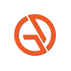 Web line modern color full logo design