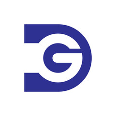 Web line modern color full logo design