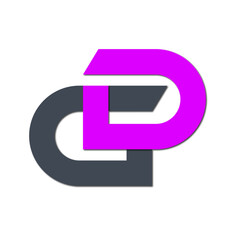 Web line modern color full logo design