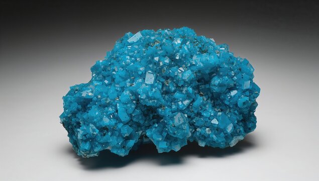 Cavansite mineral specimen, showcasing unique crystal structures, geological significance