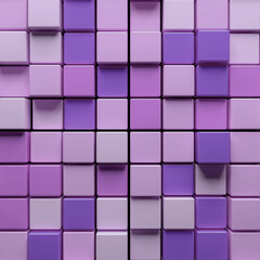 CGI 3d rendering wall square abstract wallpaper background	
