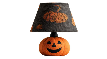 Pumpkin print lamp minimalist decor