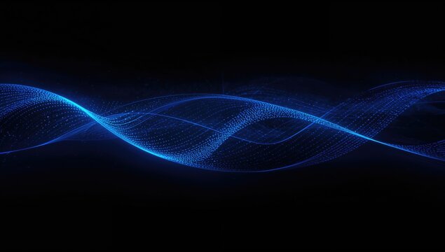 Streams of light illuminating the night sky, creating a serene atmosphere