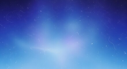 Fototapeta premium Vintage dusty blue gradient background with analog film texture