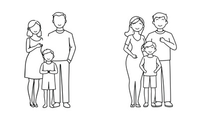 Secure and Happy Family Icon