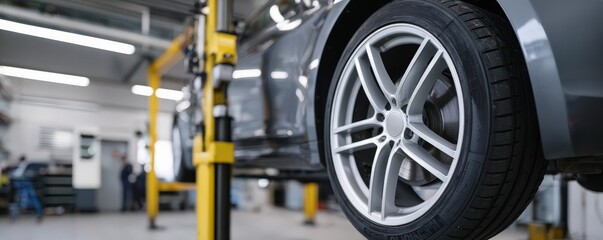 Vehicle maintenance in auto repair service center for efficient car care