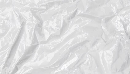 Close-up of white plastic bag texture, suitable for UI backdrop