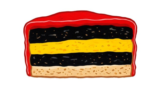 Close up of a decorated christmas tree with warm glowing lights and pinecones