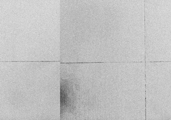 Photocopies of a black and white sheet of paper with a background or texture with grain and noise illustration