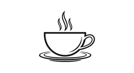 vector coffee icon illustration