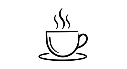vector coffee icon illustration
