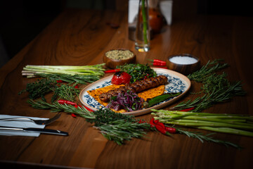 
Very tasty food at the Caucasus restaurant
