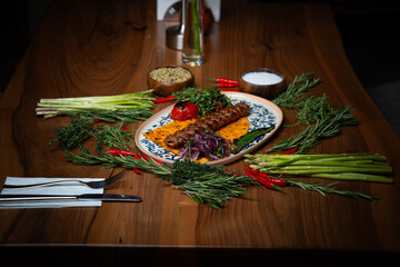 
Very tasty food at the Caucasus restaurant