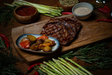 
Very tasty food at the Caucasus restaurant