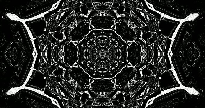 Tunnel video vj loop screensaver provides a captivating seamless experience in motion graphics