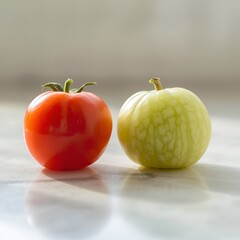 Lucid Origin – Two Distinct Culinary Dishes in Vibrant Colors